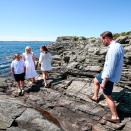 Kronprinsfamilien tilbringer sommertid på Dvergsøya, der det tas bilder i anledning Kronprins Haakons fødselsdag. Foto: Lise Åserud, NTB scanpix